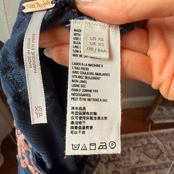 Free People Embroidered Fable Dress - Picture 4 of 7